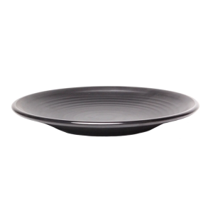 40cm Black Service Plate (melamine)