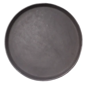 Black non slip drink tray 35cm