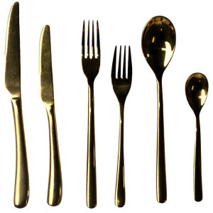 Gold Cutlery Set