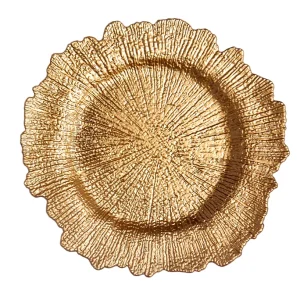 Sunbeam Gold Charger 35cm dip